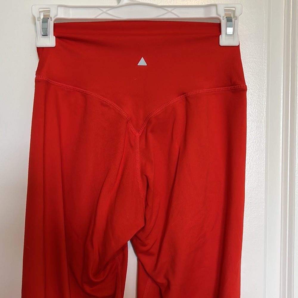 Balance Athletica orange leggings